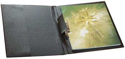 Image DURABLE Klemmhebel-Mappe, DIN A4, Kunststoff, schwarz