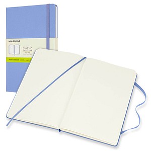 Image MOLESKINE Notizbuch Classic Collection fester Einband ca. DIN A5 blanko, hortensienblau Hardcover 240 Seiten