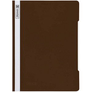 Image BRUNNEN Schnellhefter Kunststoff braun DIN A4 überbreit