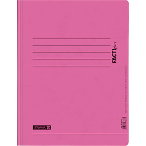 Image BRUNNEN Spiralhefter FACT!plus Karton rosa DIN A4