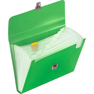 Image BRUNNEN Fächermappe FACT!pp 10 Fächer grün