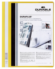Image DURABLE Schnellhefter DURAPLUS, DIN A4, gelb, überbreit