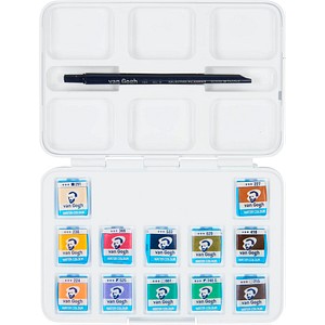 Image ROYAL TALENS Aquarellfarbe Van Gogh, 12er, Gedeckte Farben
