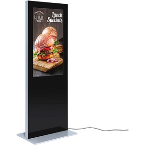 Image Showdown® Displays Digitale Infostele Slim Infostele mit LED-Display 138,0 cm (55 Zoll)