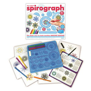 Image BOTI Bastelset Spirograph Zeichenset mehrfarbig