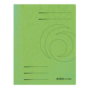 Image herlitz Schnellhefter Quality Karton hellgrün DIN A4