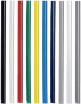 Image DURABLE Klemmschiene, DIN A4, Füllhöhe: 6 mm, rot aus Kunststoff, für ca. 60 Bl