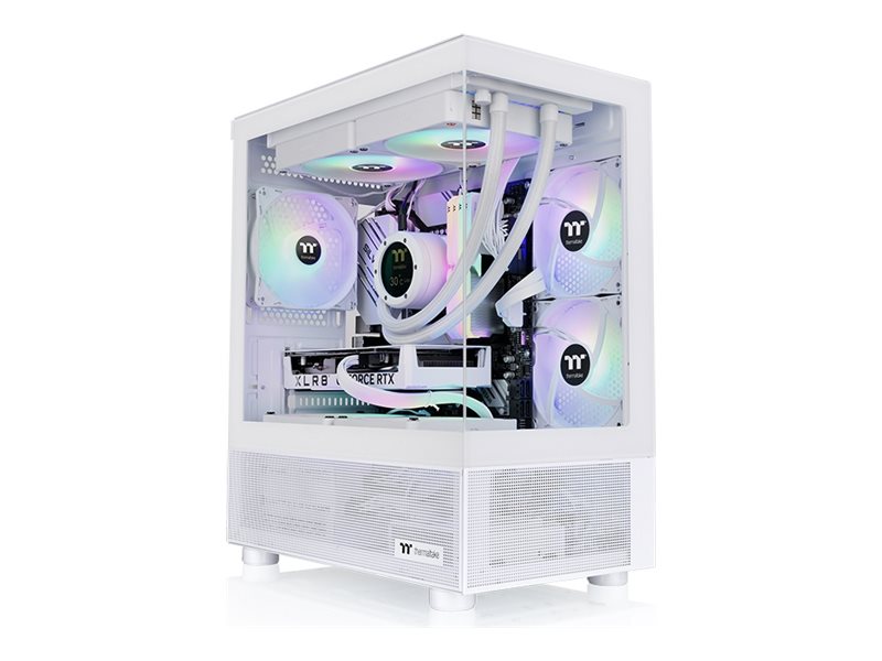 Image THERMALTAKE Geh View 170 TG Midi Tower "ARGB Snow" White retail