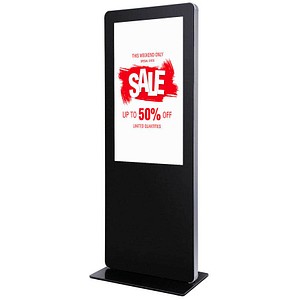 Image Showdown® Displays Digitales Totem abgerundet Infostele mit LED-Display 108,0 cm (43 Zoll)