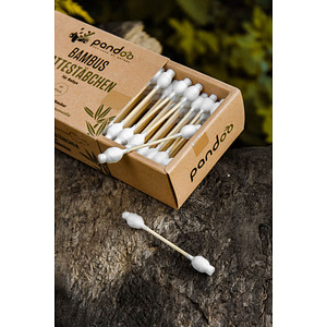 Image pandoo Wattestäbchen Baby, 55 St.