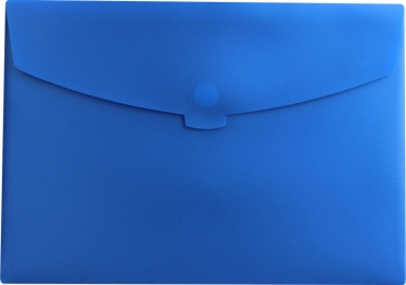 Image EXXO by HFP Action Wallet - Premium Dokumententasche Sammelmappe A4 quer mit Klettverschluss in opak, Farbe: marine blau - 5 Stück