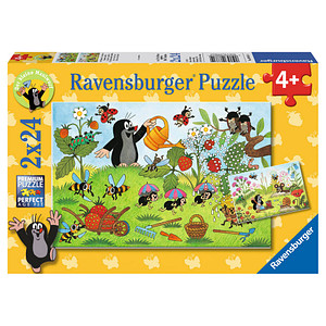 Image Ravensburger Der Maulwurf im Garten Puzzle 2 x 24 Teile