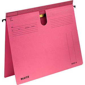 Image 50 LEITZ Hängehefter SERIE 1814 Karton rot 2 x Amtsheftung / kaufmännische Heftung