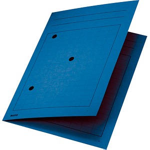 Image LEITZ Umlaufmappe, DIN A4, Manilakarton 320 g-qm, blau 4-seitiger Gitterdruck f