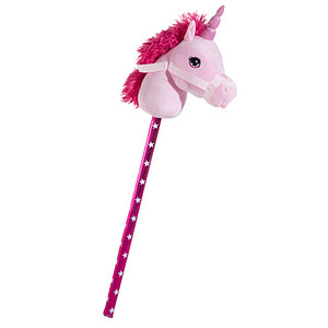Image heunec® Steckenpferd mit pinker Mähne rosa