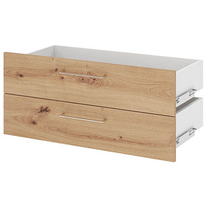 Image HAMMERBACHER FlexWall Schubladen asteiche 79,6 x 35,0 x 34,6 cm