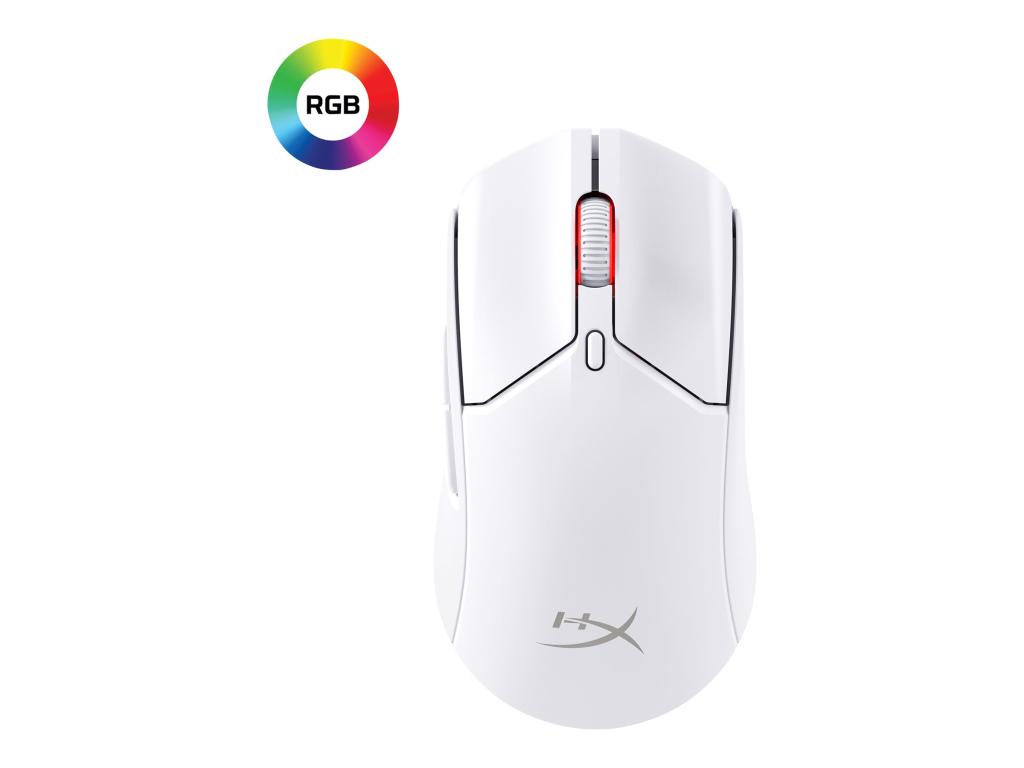 Image HyperX™ Pulsefire Haste 2 Gaming-Maus kabellos weiß