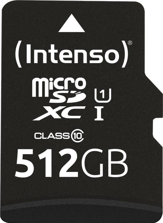 Image INTENSO SD MicroSDXC Card 512GB