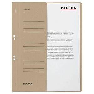 Image 50 FALKEN Ösenhefter Karton grau DIN A4