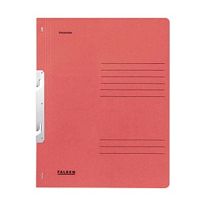 Image FALKEN Einhakhefter Karton rot DIN A4
