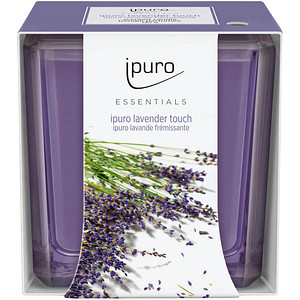 Image ipuro Duftkerze Lavender Touch  lila Lavender