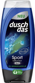 Image duschdas 3in1 Duschgel & Shampoo Sport, 225 ml Flasche