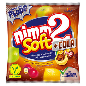 Image nimm2® Soft + Cola Kaubonbons 195,0 g