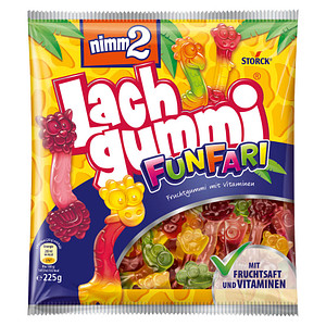 Image nimm2® Lachgummi FunFari  Fruchtgummi 225,0 g