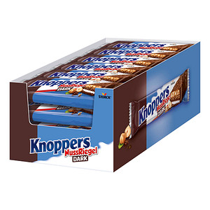 Image Knoppers® Dark Nussriegel 24 St.