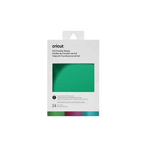 Image cricut™ Jewel Sampler Transferfolien für Schneideplotter 3 Farben je 8 St. farbsortiert 10,1 x 15,2 cm,  24 St.