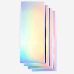 Image cricut™ Joy Smart Label Vinylfolie permanent silber 14,0 x 33,0 cm,  4 St.