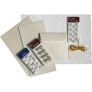 Image artoz Bastelset Symphonie Tischdekoset creme