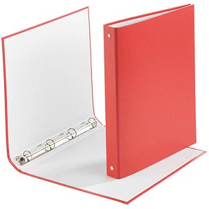 Image DONAU Ringbuch 4-Ringe rot 3,5 cm DIN A4