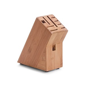 Image Zeller Messerblock Bamboo braun