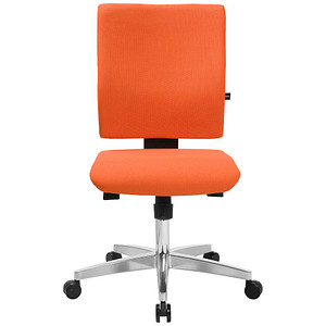 Image Topstar Bürostuhl Lightstar 10, LS19W0G04 orange, alu Stoff