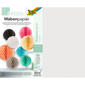 Image folia Wabenpapier Pastell farbsortiert 500 St.