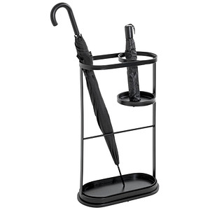 Image HAKU Möbel Schirmständer 47539 schwarz Metall