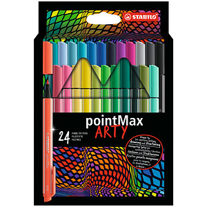 Image STABILO Fasermaler pointMax ARTY, 24er Karton-Etui