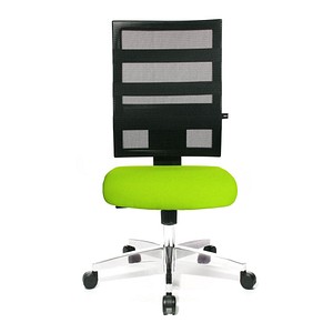 Image Topstar Bürostuhl X-Pander, 9590T350 grün, schwarz, alu Stoff