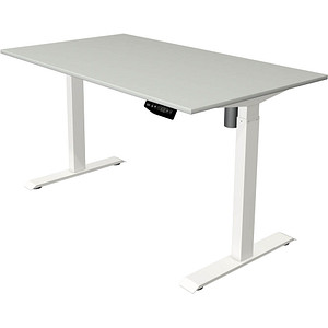 Image kerkmann Sitz-Steh-Schreibtisch Move 1, (B)1.400 mm, grau