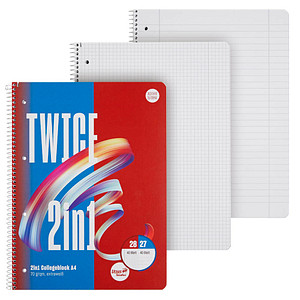 Image 5 Ursus Collegeblöcke Competence liniert und kariert DIN A4 Rand rundum