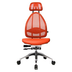 Image Topstar Bürostuhl Open Art, J190AS14 orange, alu Stoff