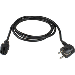 Image as-Schwabe Netzkabel Warmgeräte schwarz