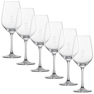 Image Schott Zwiesel Rotweingläser Vina 0,1 + 0,2 l /-/ 420,0 ml, 6 St.