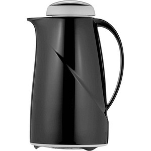 Image helios® Isolierkanne Wave schwarz 1,0 l