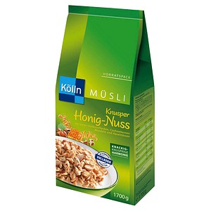 Image Kölln Knusper Honig-Nuss Müsli 1,7 kg