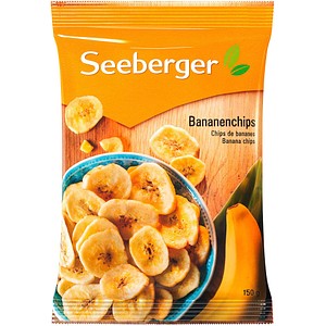 Image SEEBERGER Bananenchips Trockenfrüchte 150,0 g