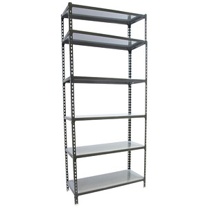 Image Simonrack Schwerlastregal SIMONCLICK SUPERPLUS 6 8425437098291 anthrazit, silber 110,0 x 30,0 x 250,0 cm