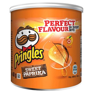 Image Pringles Paprika Chips 12x 40,0 g