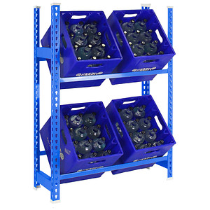 Image Simonrack Getränkekistenregal SIMONBOTTLE 2 8435104962404 blau 80,0 x 30,0 x 100,0 cm